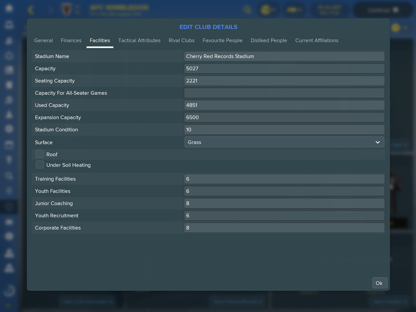 what can you do with football manager in game editor