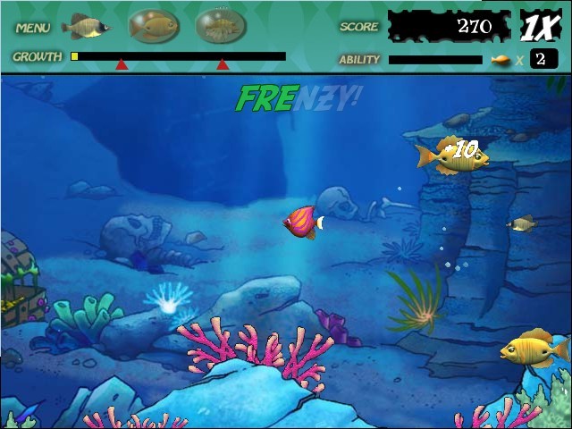 Feeding frenzy big fish games