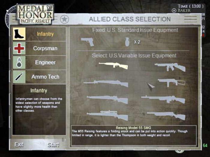 medal of honor pacific assault setup could not find