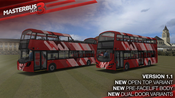 Screenshot 1 of OMSI 2 Add-On Masterbus Gen 3 Pack