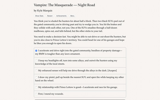 Screenshot 4 of Vampire: The Masquerade — Night Road