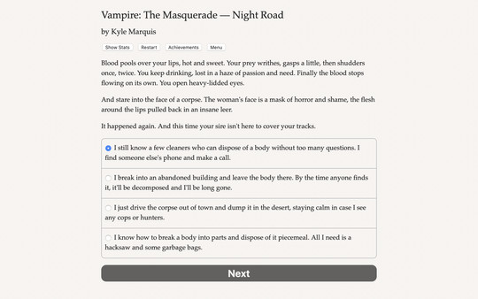 Screenshot 5 of Vampire: The Masquerade — Night Road