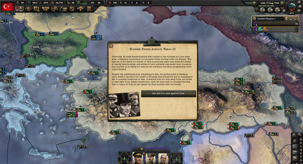 Screenshot 1 of Hearts of Iron IV: Battle for the Bosporus