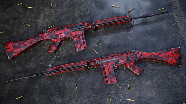 Screenshot 3 of Insurgency: Sandstorm - Red Dark Weapon Skin Set