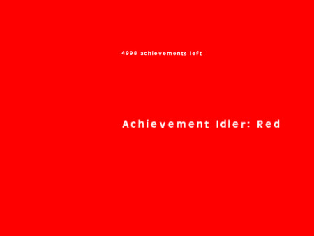 Screenshot 1 of Achievement Idler: Red