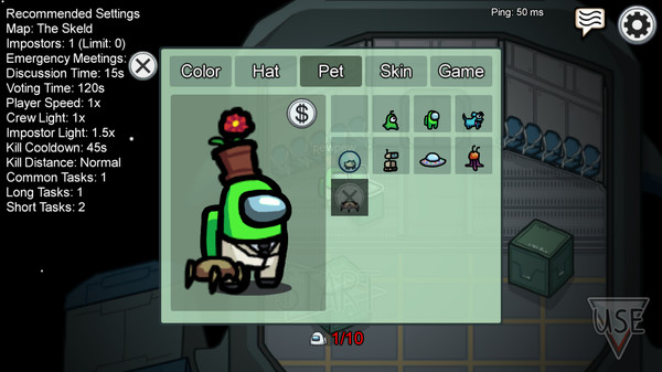 Screenshot 3 of Among Us - Bedcrab Pet Bundle
