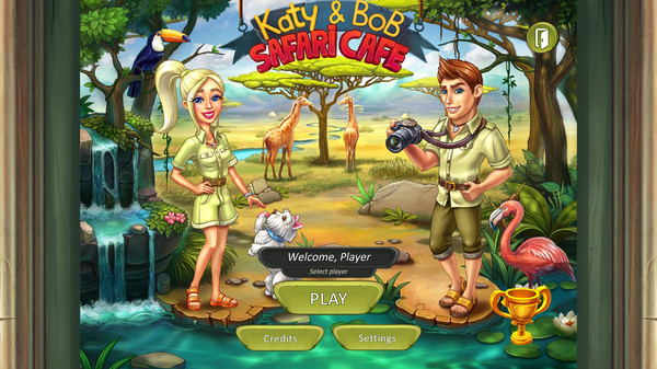 Screenshot 1 of Katy and Bob: Safari Cafe