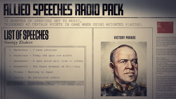 Screenshot 8 of Hearts of Iron IV: Allied Speeches Music Pack