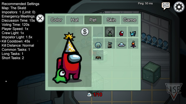 Screenshot 1 of Among Us - Brainslug Pet Bundle