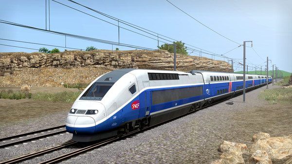 Screenshot 4 of Train Simulator: LGV Rhône-Alpes & Méditerranée Route Extension Add-On