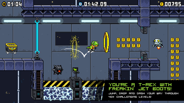 Screenshot 1 of JumpJet Rex