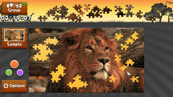 Screenshot 1 of Wild Animals - Animated Jigsaws