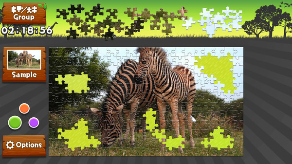 Screenshot 11 of Wild Animals - Animated Jigsaws