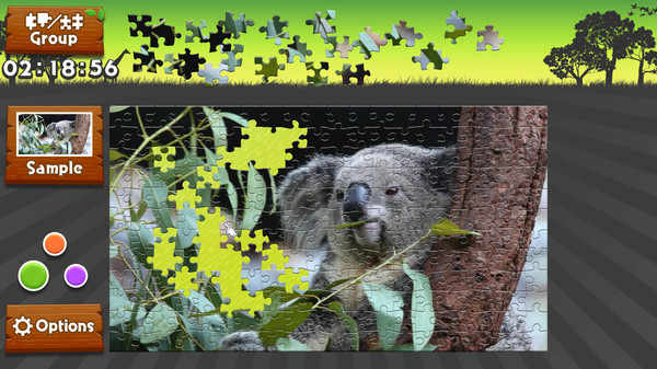 Screenshot 4 of Wild Animals - Animated Jigsaws