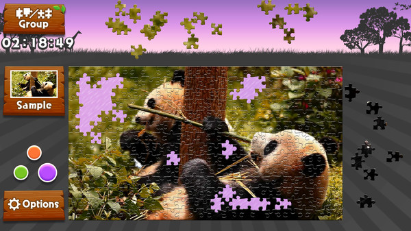 Screenshot 5 of Wild Animals - Animated Jigsaws