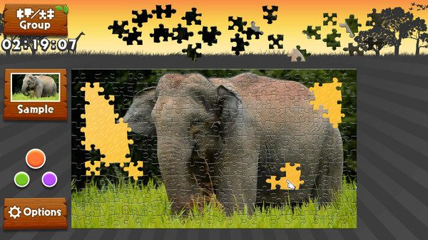 Screenshot 7 of Wild Animals - Animated Jigsaws