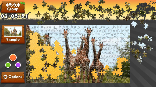 Screenshot 8 of Wild Animals - Animated Jigsaws