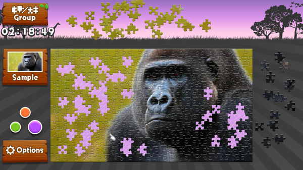 Screenshot 9 of Wild Animals - Animated Jigsaws