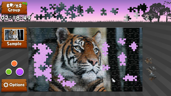 Screenshot 10 of Wild Animals - Animated Jigsaws