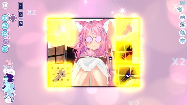 Screenshot 3 of Mosaique Neko Waifus 4