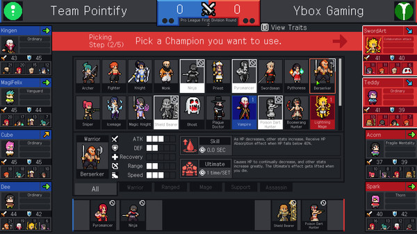 Screenshot 2 of Teamfight Manager