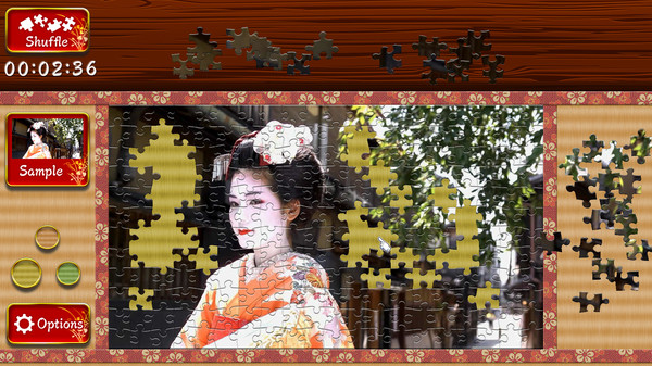 Screenshot 3 of Japanese Women - Animated Jigsaws