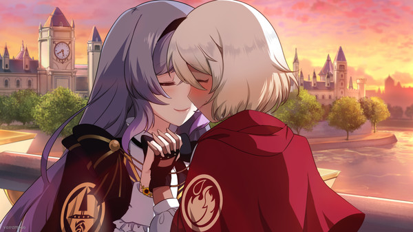 Screenshot 1 of Perfect Gold - Yuri Visual Novel