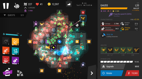 Screenshot 6 of Infinitode 2 - Infinite Tower Defense