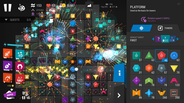 Screenshot 7 of Infinitode 2 - Infinite Tower Defense