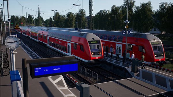 Screenshot 2 of Train Sim World 2: Hauptstrecke Hamburg - Lübeck Route Add-On