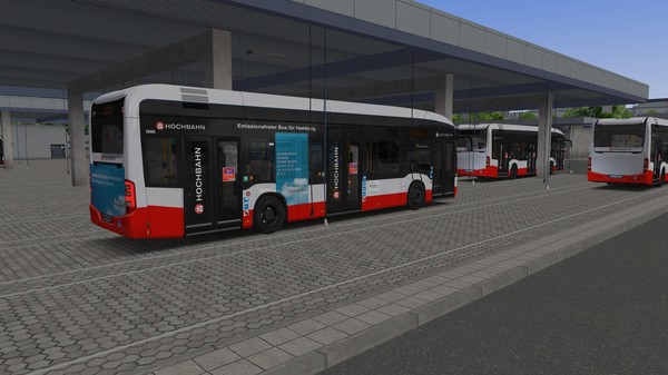 Screenshot 3 of OMSI 2 Add-On E-Bus Hamburg