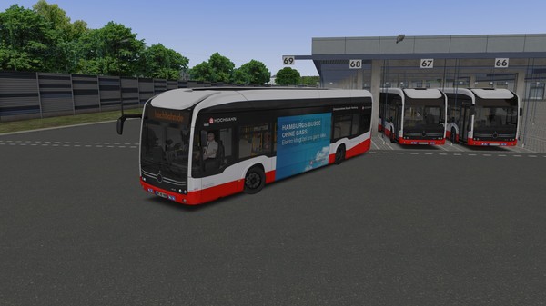 Screenshot 7 of OMSI 2 Add-On E-Bus Hamburg