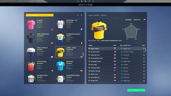 Screenshot 2 of Pro Cycling Manager 2021