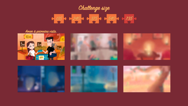 Screenshot 1 of How Buddy’s parents met - a jigsaw puzzle tale