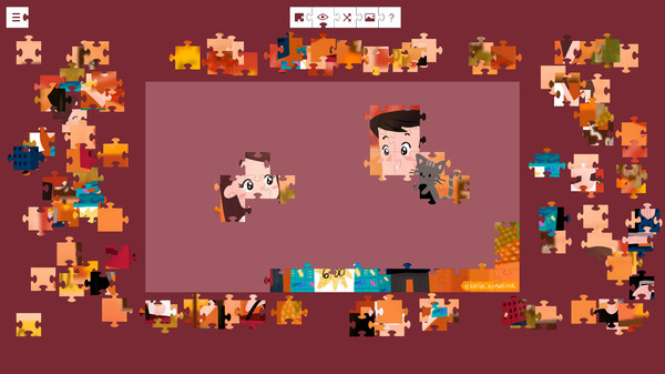 Screenshot 3 of How Buddy’s parents met - a jigsaw puzzle tale