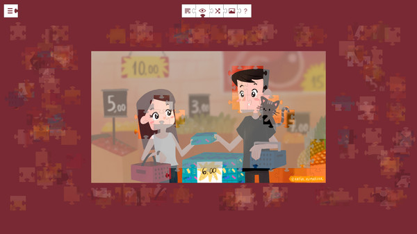 Screenshot 4 of How Buddy’s parents met - a jigsaw puzzle tale