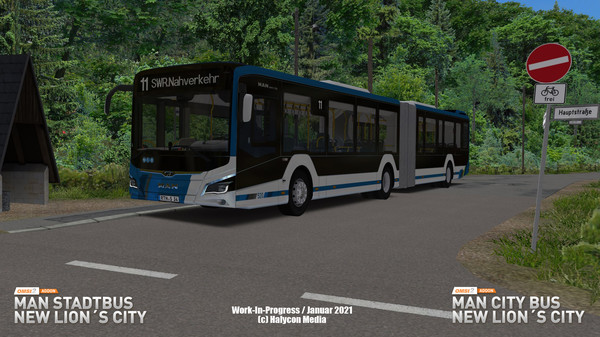 Screenshot 2 of OMSI 2 Add-on MAN Stadtbus New Lion's City