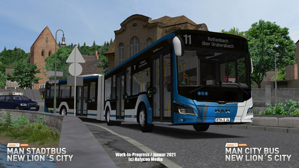 Screenshot 5 of OMSI 2 Add-on MAN Stadtbus New Lion's City