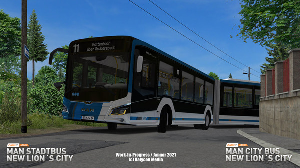 Screenshot 9 of OMSI 2 Add-on MAN Stadtbus New Lion's City