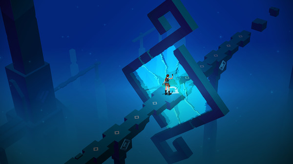 Screenshot 1 of Lara Croft GO