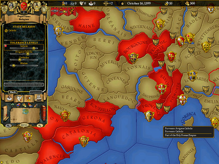 Screenshot 1 of For The Glory: A Europa Universalis Game