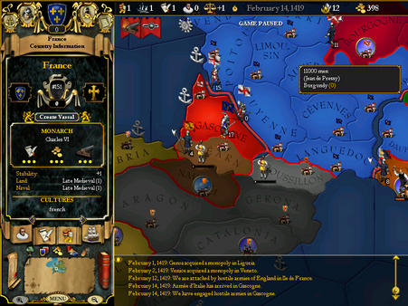 Screenshot 5 of For The Glory: A Europa Universalis Game