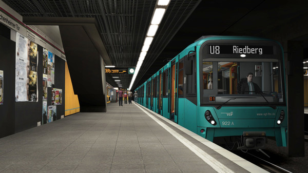 Screenshot 3 of Train Simulator: Frankfurt U-Bahn Route Add-On