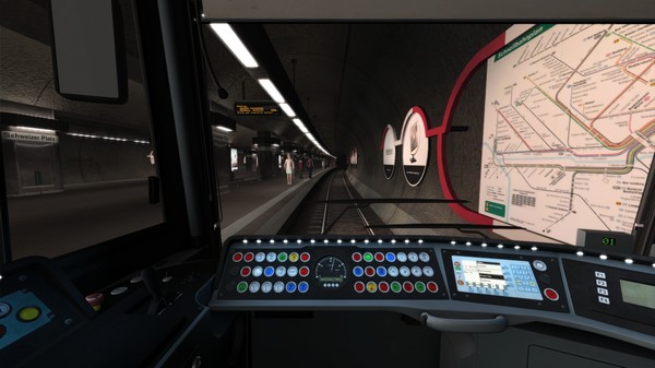 Screenshot 5 of Train Simulator: Frankfurt U-Bahn Route Add-On