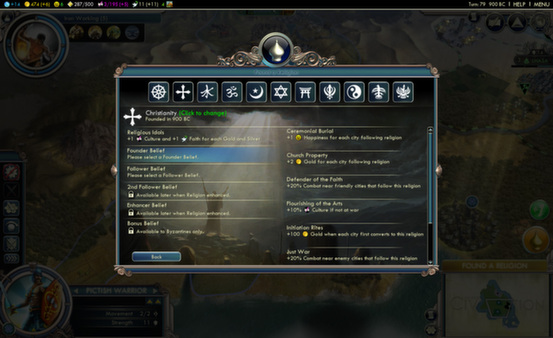 Screenshot 3 of Sid Meier's Civilization V - Gods and Kings