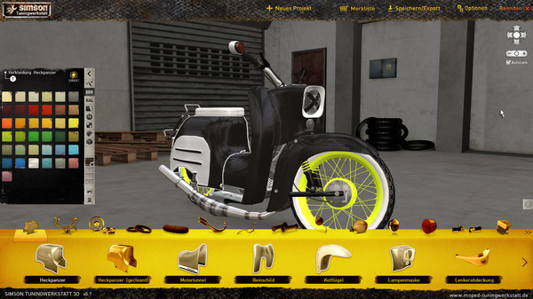 Screenshot 2 of Simson Tuningwerkstatt 3D