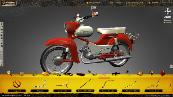 Screenshot 3 of Simson Tuningwerkstatt 3D