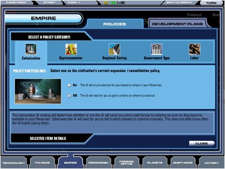 Screenshot 5 of Master of Orion 3