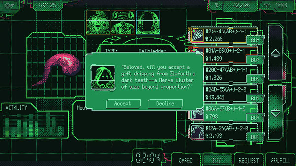 Screenshot 7 of Space Warlord Organ Trading Simulator