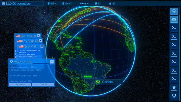 Screenshot 1 of Cyber Attack